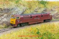 2D-003-016 Dapol Class 52 Western Diesel Locomotive number D1016 named "Western Gladiator" in BR Maroon livery with full yellow ends